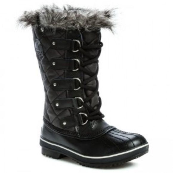 Sorel Tofino LL 1846-011 Black Snow Boots Sz 6 - Picture 2 of 9